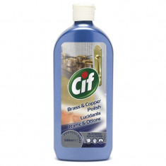 Cif detergent intretinere suprafete din cupru si alama, 500 ml foto