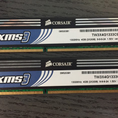 KIT DE 2 X 2 GB DDR3 DESKTOP CORSAIR XMS3 1333 MHZ FUNCTIONAL.CITITI ANUNTUL!