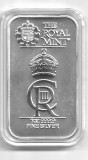 Marea Britanie 2025 Royal Mint - CHARLES III CORRONATION - 1OZ .999 Argint Bullion Lingou