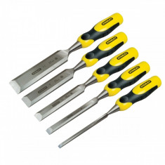 Set 5 dalti pentru lemn Dynagrip 6 mm 12 mm 18 mm 25 mm si 32 mm STANLEY. foto