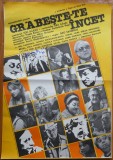 Cumpara ieftin Afisul filmului Grabeste - te incet , 1981 , cu autograf Radu Gheorghe