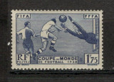 Franta.1938 C.M. de fotbal XF.65, Nestampilat
