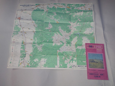 COLECTIA MUNTII NOSTRI NR.51 MUNTII MUNTELE MIC-TARCU cu harta foto