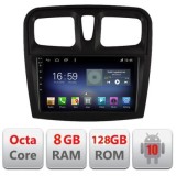 Navigatie Dacia Sandero 2012-2020 var B Android radio gps internet 8core 4G 4+32 kit-sandero-variantb+EDT-E609 CarStore Technology