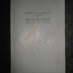 C. RADULESCU-MOTRU - CURS DE PSIHOLOGIE (1923, prima editie)