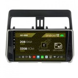 Navigatie Toyota Land Cruiser Prado J150 (2018+), Android 12, E-Octacore 2GB RAM + 32GB ROM, 10.1 Inch - AD-BGE10002+AD-BGRKIT078