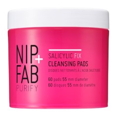 Dischete pentru curatarea fetei Salicylic Fix, 60 bucati, NIP+FAB foto