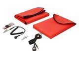 Set de reparații portabil ESD vinil roșu 0,6m