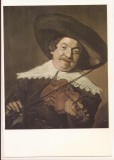 FA87 -Carte Postala- SUEDIA - Nationalmuseum Stockholm, Frans Hals, Daniel van Aken playing the Violin , necirculata