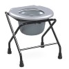 Scaun WC Pliabil fara Spatar FS 897A, Otel, Antiderapant, Colac PVC, Olita Detasabila