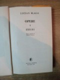 OPERE VOL. VII , ESEURI de LUCIAN BLAGA , Bucuresti 1980