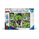 Cumpara ieftin Ravensburger - Puzzle Marvel Hulk 100 piese XXL