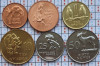 Set 6 monede Zambia 1, 2, 25, 50 ngwee, 1, 5 Kwacha 1983 - 1992 UNC - A024, Africa