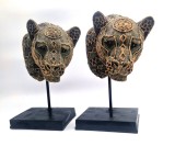 pereche decoruri moderne pantera Yaro _ Richmond Interiors, Olanda _ polirasina 35 x 23 x 17 cm