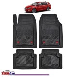 Covorase Auto TeamCar&reg; Tip Tavita Compatibile Opel Astra K (Mk7) Combi, Sports Tourer (2015&ndash;2021), Cauciuc