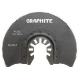 Disc semirotund pentru lemn GRAPHITE