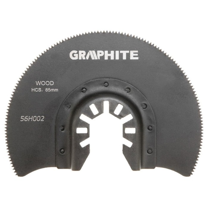 Disc semirotund pentru lemn GRAPHITE
