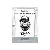 Lubrifiant pe baza de apa, Black Hole Anal Relax, extra dilatare, calmant, relaxant, 6 ml