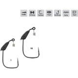 Carlig Offset Infiltrator Weighted nr.1 3buc