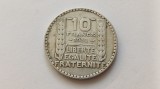 Franta-10 Franci 1932-Argint