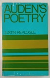 AUDEN &#039;S POETRY by JUSTIN REPLOGLE , 1969