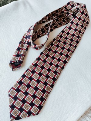 Cravată mătase naturală foto