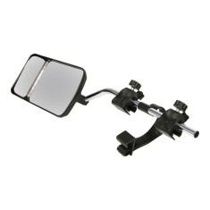 Oglinda exterioara auto auxiliara atasabila Scope , dubla, cu sticla oglinda unghi mort reglabila, set 2 buc AutoDrive ProParts foto