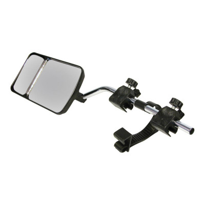 Oglinda exterioara auto auxiliara atasabila Scope , dubla, cu sticla oglinda unghi mort reglabila, set 2 buc AutoDrive ProParts foto
