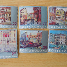 Serie timbre romanesti pictura picturi nestampilate Romania MNH