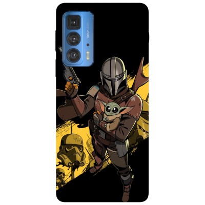 Husa compatibila cu Motorola G20 model Don&amp;amp;#039;t hurt my Baby Yoda, Silicon, TPU, Viceversa foto