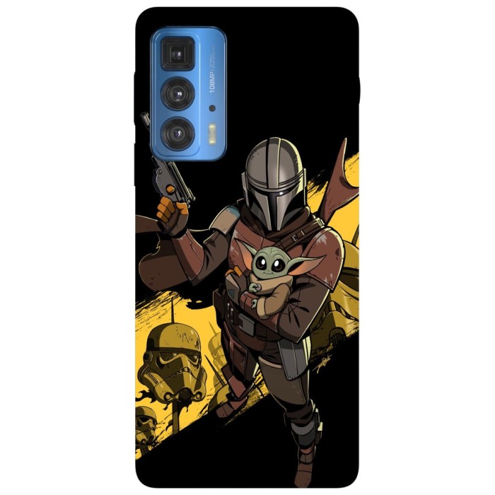 Husa compatibila cu Motorola G20 model Don&amp;#039;t hurt my Baby Yoda, Silicon, TPU, Viceversa