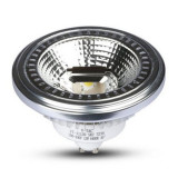 Spot LED V-Tac, 12 W, GU10, 4500 K, IP20, 900 lumeni, aluminiu, Vtac