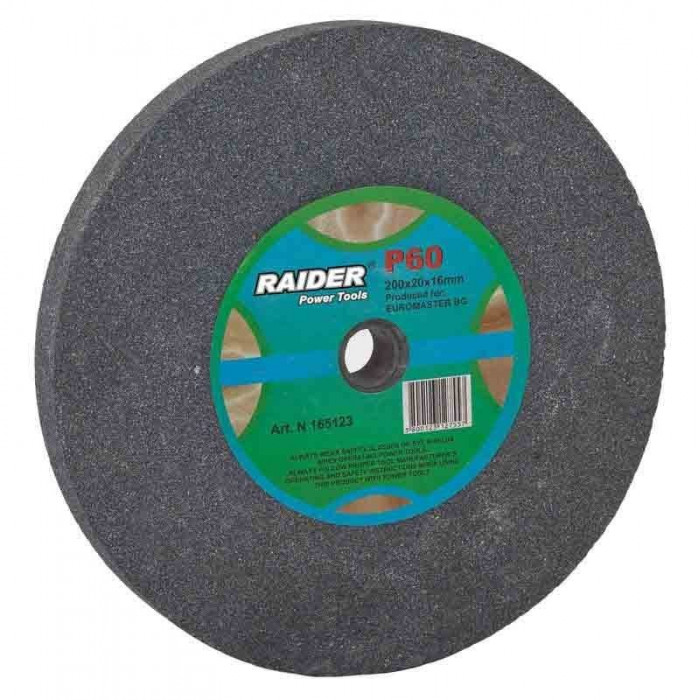 Piatra gri pentru polizor 200 x 20 mm P 60