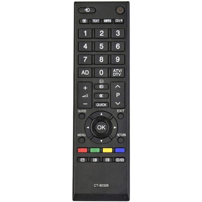 Telecomanda pentru Toshiba CT-90326, x-remote, Negru