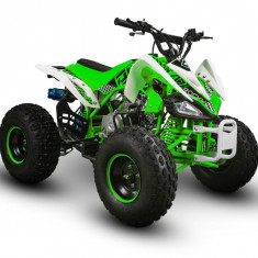 ATV Barton Rocky125cc, 4 timpi, roti de 8&quot;, culoare alb/verde Cod Produs: MX_NEW MXROCKY125GREEN
