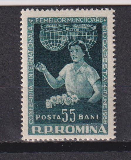 CONFERINTA INTERNATIONALA A FEMEILOR - BUDAPESTA LP. 409 MNH