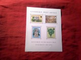 Bloc Guernsey 1975 - Personalitati - V.Hugo , 4 valori