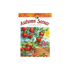 Creative Haven Autumn Scenes Coloring Book