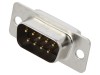 HIROSE Conector D-Sub Tata 9 Pini Montare THT Placat Aurit Serie SD