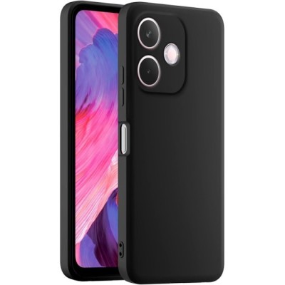 Husa Soft Touch, slim, ALC Mobile, anti soc, compatibila cu OPPO A5 PRO 5G, Negru Tpu foto