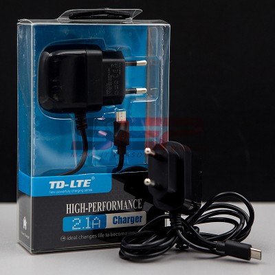 Incarcator retea micro-USB TD-T31 NEGRU foto