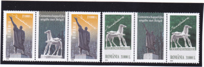 Romania 2004, LP 1657 , Arta - Idel Ianchelevici, in TRIPTIC cu vineta, MNH! foto