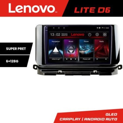 Navigatie Skoda Octavia 4 2020-2024 Android radio gps internet 8 core 6+128 Lenovo CarStore Technology foto