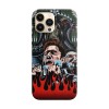 Husa compatibila cu Apple iPhone 13 model Jigsaw, Silicon, TPU, Viceversa, Transparent, Carcasa