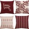 Huse de perna YLL 18x18, Huse de perna pentru canapea, Huse de perna decorative pentru exterior, set de 4 pentru canapea extensibila ?i ma?ina 18x18 i