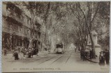 Carte postala, Toulon Bulevard de Strasbourg, perioada interbelica