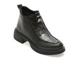 Ghete GRYXX negre, 38705, din piele naturala