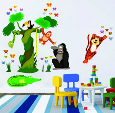 Sticker decorare camere copii - In jungla foto