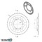 Pinion spate 56 dinti pas lant 415 moped Peugeot 103 SP - MVL - Vogue LE - LN - S2 - S2A - SE - SX -SXA - VSX 2T AC 50cc