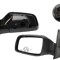 Oglinda exterioara Opel Astra G 01.1998-08.2009 partea dreapta BestAutoVest crom convex carcasa neagra reglare electrica fara incalzire, mufa cu 6 ga